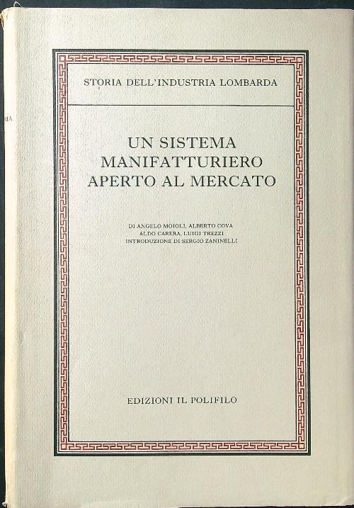 Un sistema manifatturiero aperto al mercato - copertina