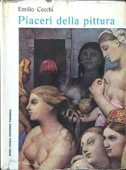 Piaceri della pittura - Emilio Cecchi - copertina