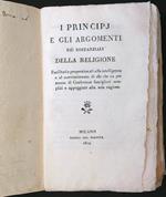 I principi e gli argomenti più sostanziali della religione