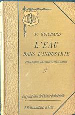 L' eau dans l'industrie