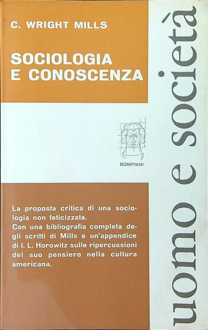 Sociologia e conoscenza - C. Wright Mills - copertina