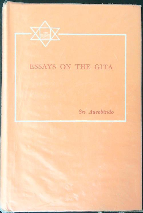 Essays on the gita - Sri Aurobindo - copertina