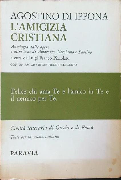 L' amicizia Cristiana - copertina