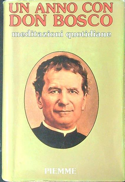 Un  anno con Don Bosco - copertina