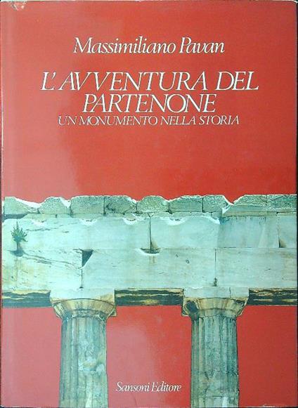 L' avventura del Partenone - Massimiliano Pavan - copertina