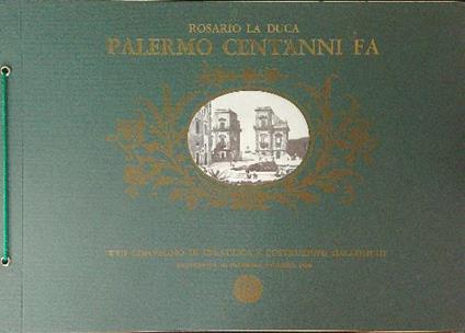 Palermo cent'anni fa - Rosario La Duca - copertina