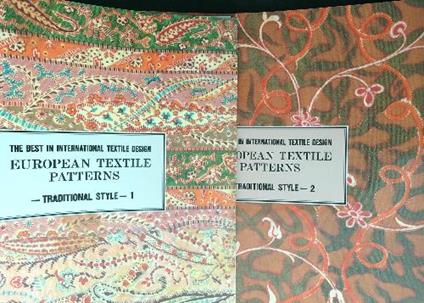 European textile patterns 2 vv - copertina