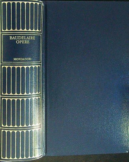 Opere - Baudelaire - copertina