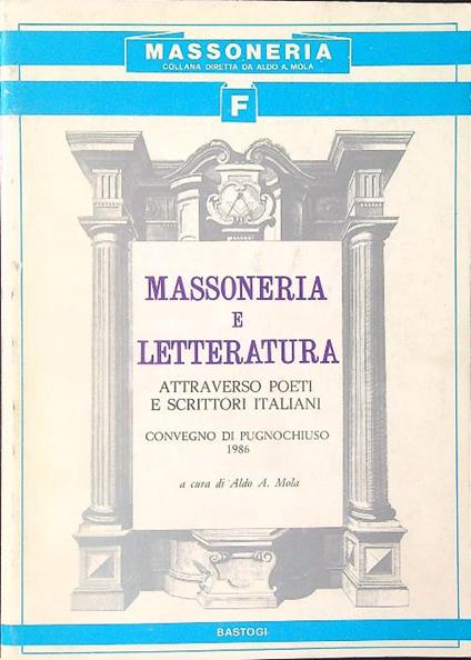Massoneria e letteratura - Aldo A. Mola - copertina