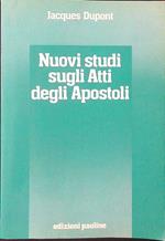 Nuovi studi sugli atti degli apostoli