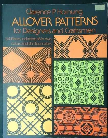 Allover patterns - Clarence P. Hornung - copertina