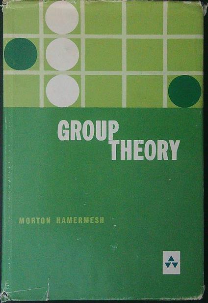 Group theory - Morton Hamermesh - copertina