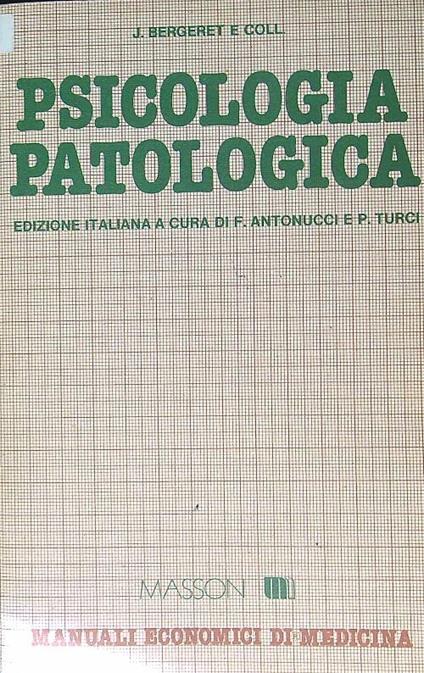 Psicologia patologica - copertina