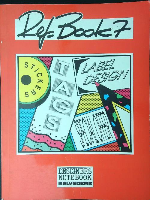 Designer's notebook 26 Ref-Book 7 - copertina