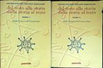 Dal testo alla storia dalla storia al testo Vol 1A-1B