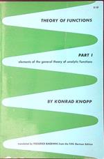 Theory of functions Part I
