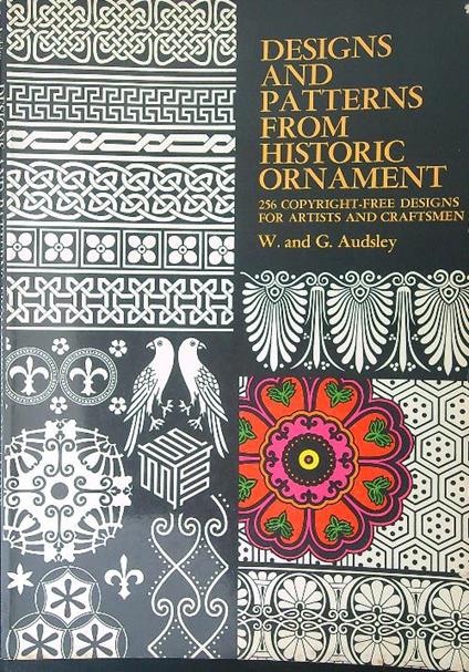 Designs and patterns from historic ornament - copertina