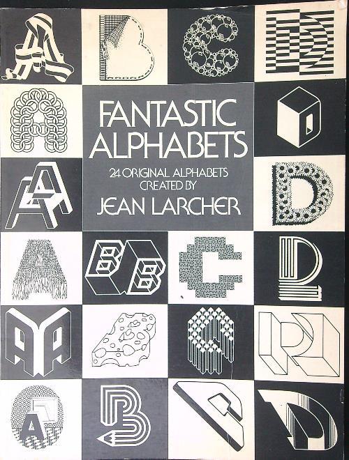 Fantastic alphabets - Jean Larcher - copertina