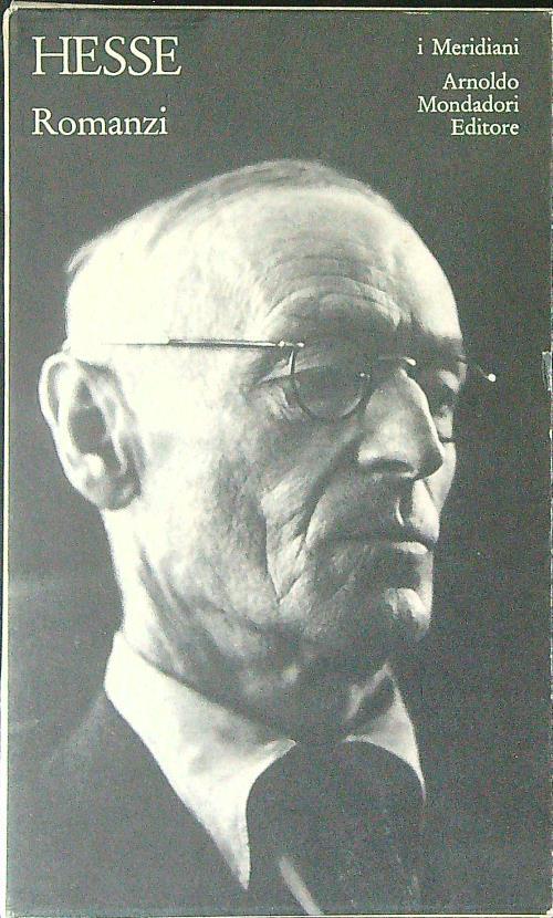 Romanzi - Hermann Hesse - copertina