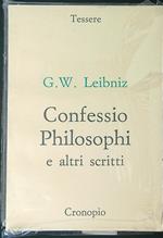 Confessio philosophi e altri scritti