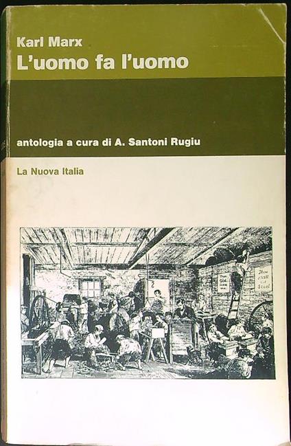 L' uomo fa l'uomo - Karl Marx - copertina