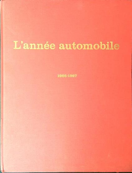 L' annee automobile 1966 - 1967 - copertina