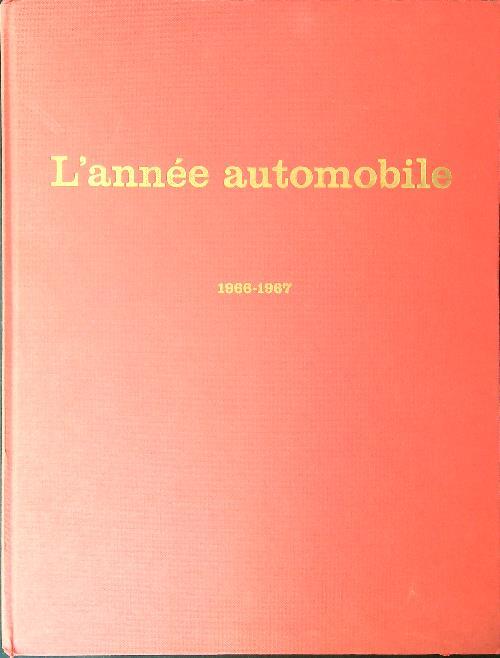 L' annee automobile 1966 - 1967 - copertina