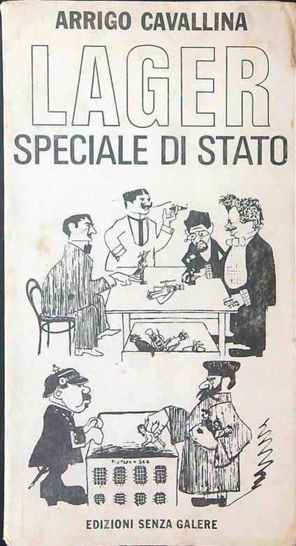 Lager speciale di Stato - Arrigo Cavallina - copertina