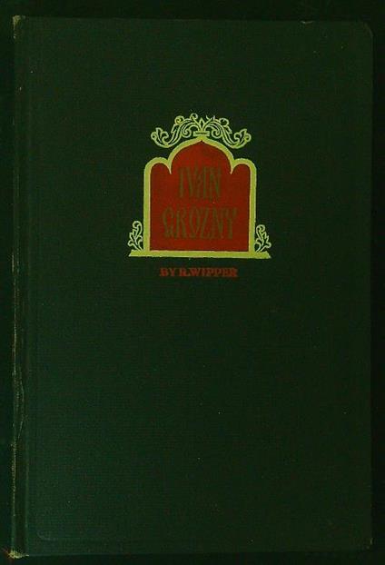 Ivan Grozny - R. Wipper - copertina