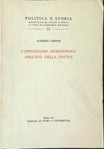 L' opposizione meridionale nell'età della destra