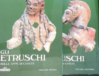 Gli  Etruschi 2 vv - copertina
