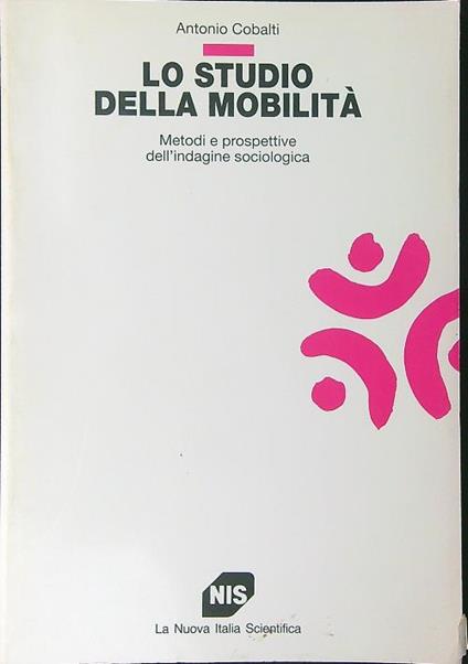 Lo  studio della mobilità - Antonio Cobalti - copertina