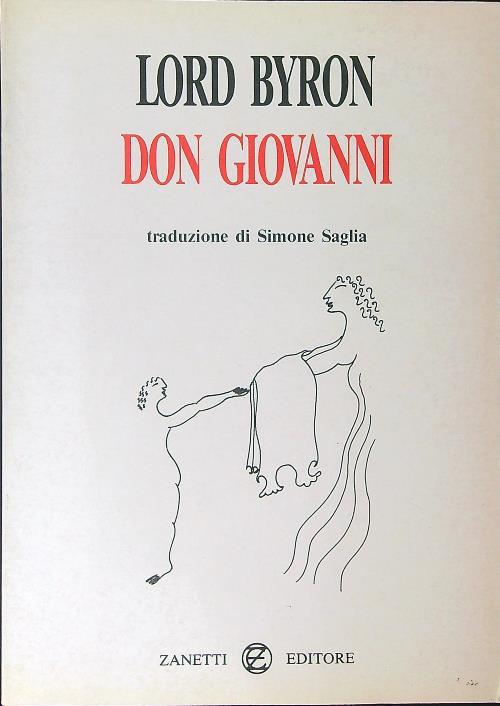 Don Giovanni - Byron - copertina