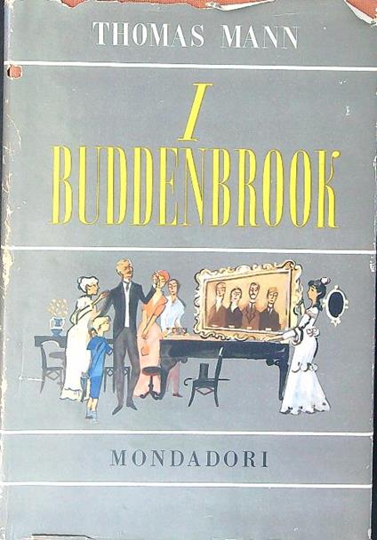 I  buddenbrook - Thomas Mann - copertina