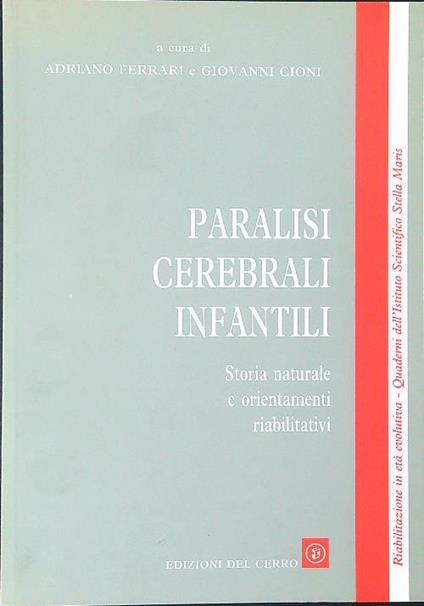 Paralisi cerebrali infantili - A. Ferrari - copertina