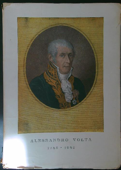 Alessandro Volta 1745 - 1945 - copertina
