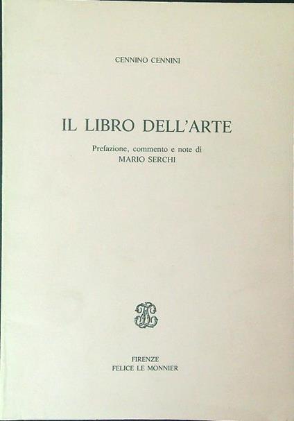 Il  libro dell'arte - Cennino Cennini - copertina