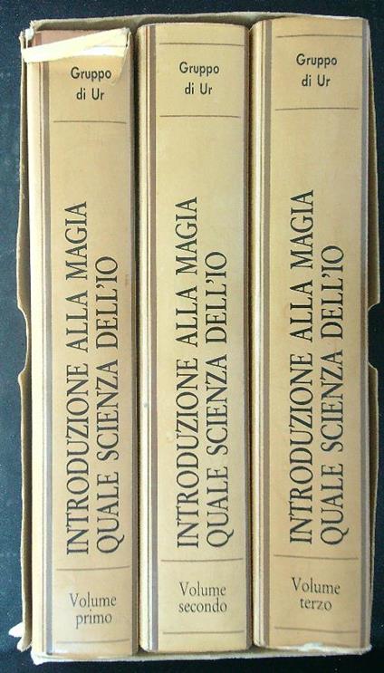 Introduzione alla magia Quale scienza dell'io 3 vv - copertina