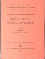 Poetae elegiaci Testimonia et fragmenta Pars II