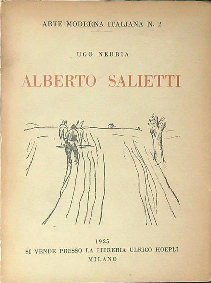 Alberto Salietti - Ugo Nebbia - copertina