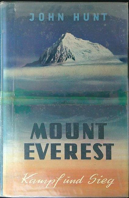 Mount Everest - John Hunt - copertina