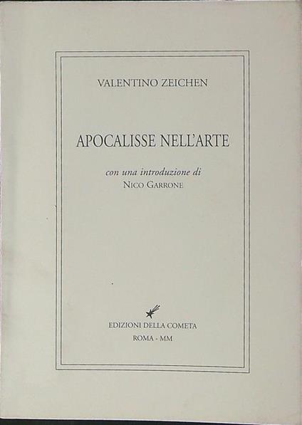 Apocalisse nell'arte - Valentino Zeichen - copertina