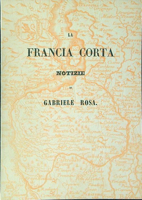La  Francia corta - Gabriele Rosa - copertina