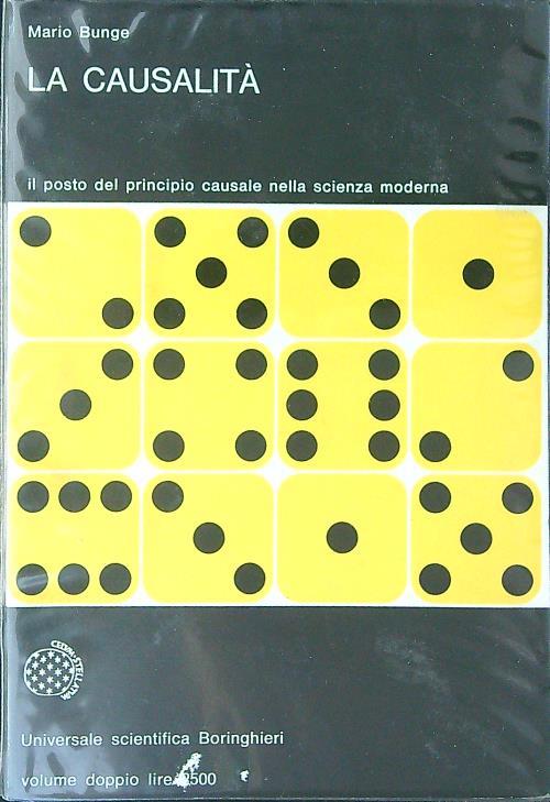 La  causalità - Mario Bunge - copertina