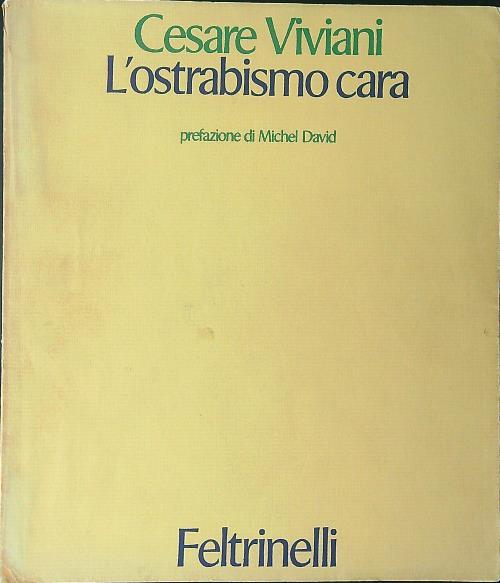 L' ostrabismo cara - Cesare Viviani - copertina