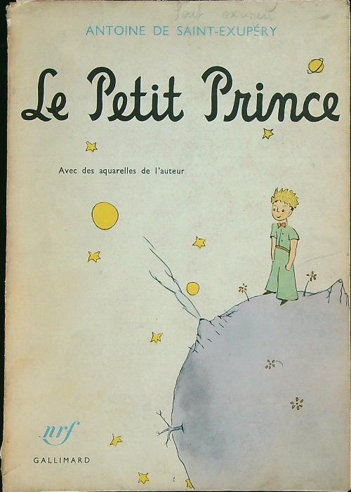 Le Petit Prince - Antoine de Saint-Exupéry - copertina
