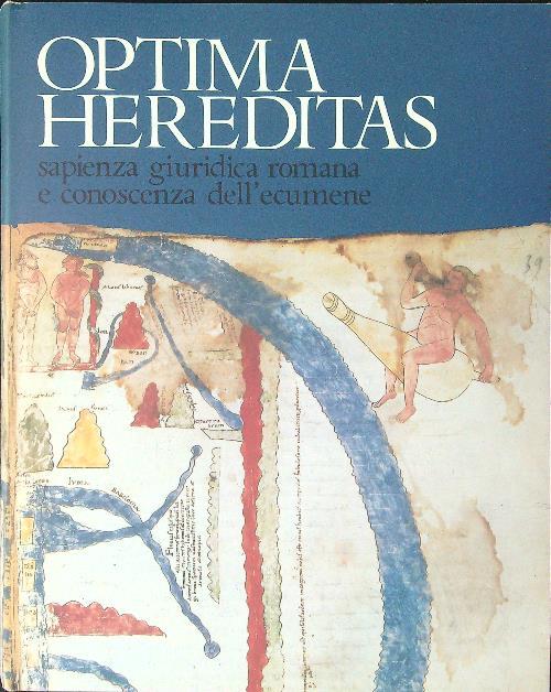 Optima hereditas - copertina