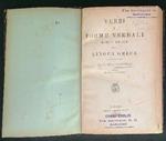 Verbi e forme verbali difficili o irregolari della lingua Greca