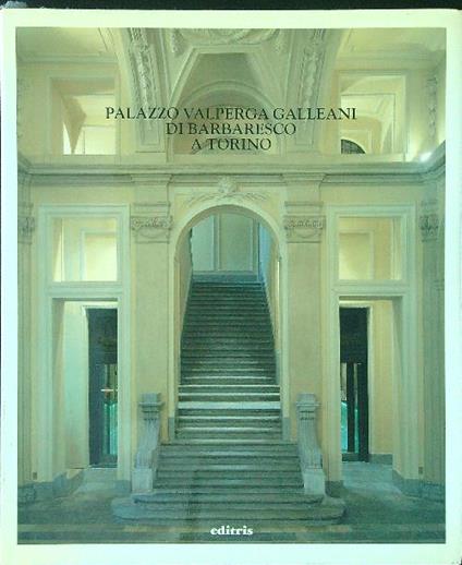 Palazzo Valperga Galleani di Barbaresco a Torino - copertina