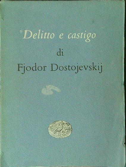 Delitto e castigo - Fjodor Dostojevskij - copertina